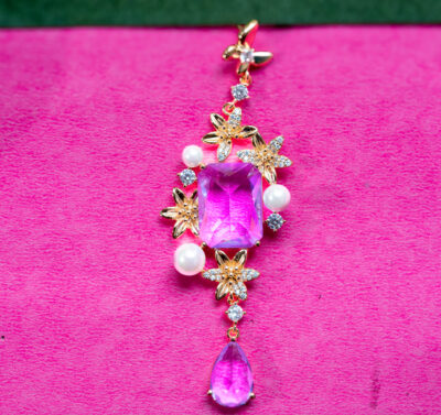 Amethyst Garden Luxe Earrings – Sterling Silver S925 - Image 5