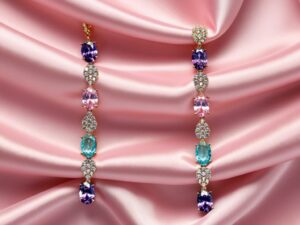 Celeste Sparkle Drop Earrings – Sterling Silver S925